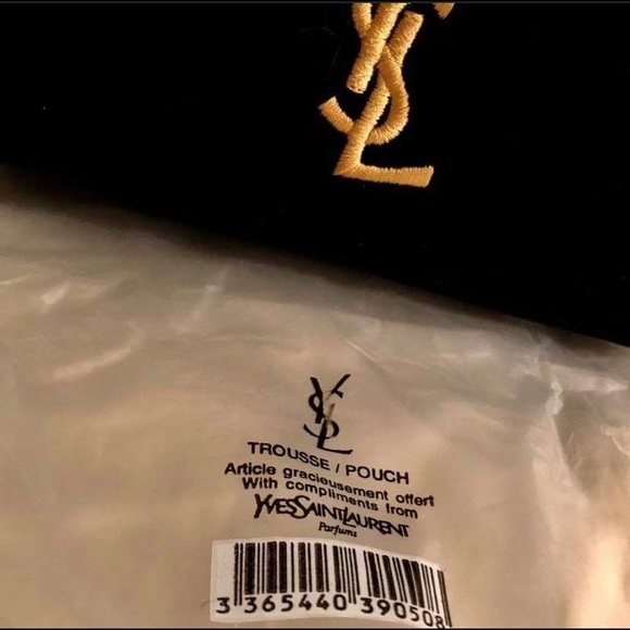 YSL velvet Cosmetic Bag / Crossbody Bag - Picture 10 of 10